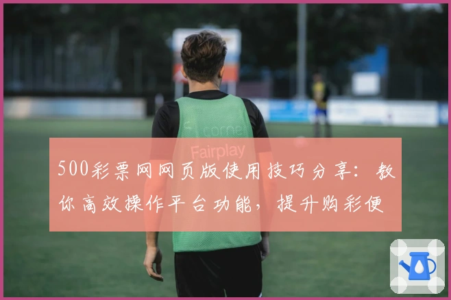 500彩票网网页版使用技巧分享：教你高效操作平台功能，提升购彩便捷体验