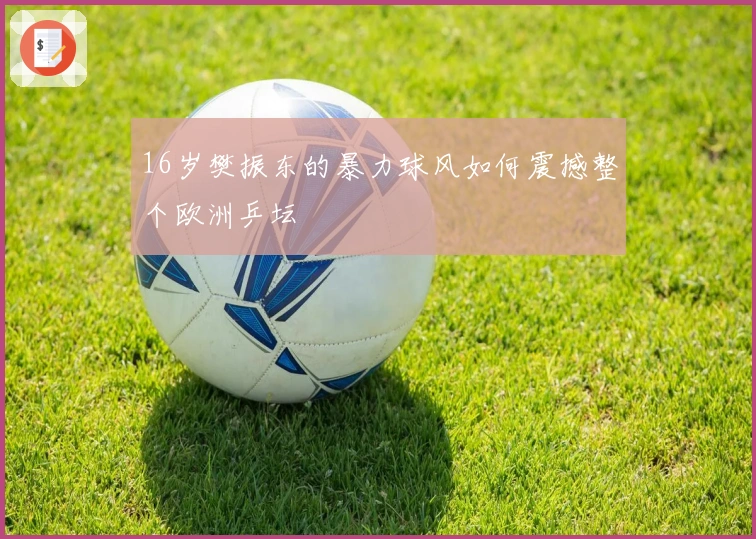 16岁樊振东的暴力球风如何震撼整个欧洲乒坛